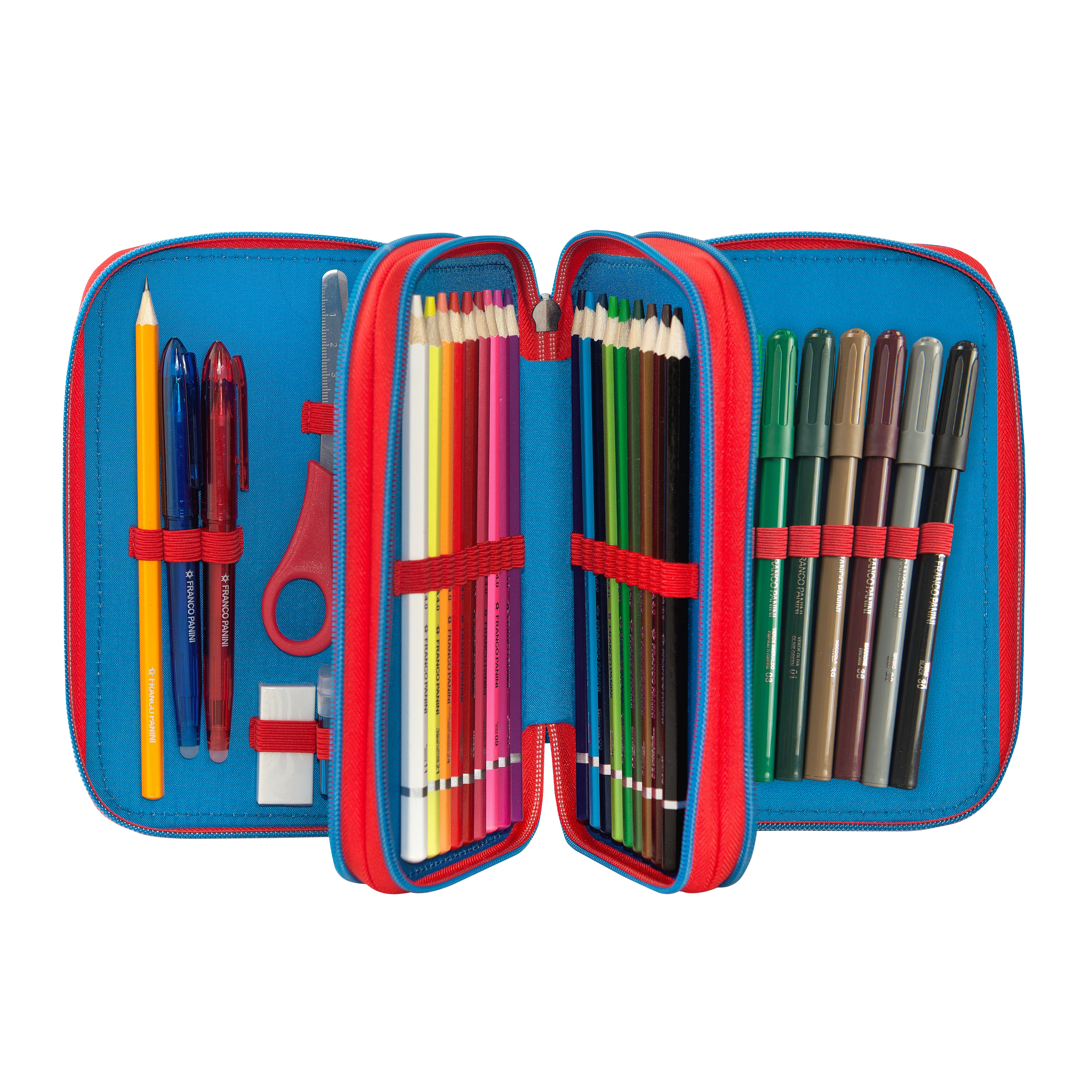 Astuccio 3 Zip Super Mario