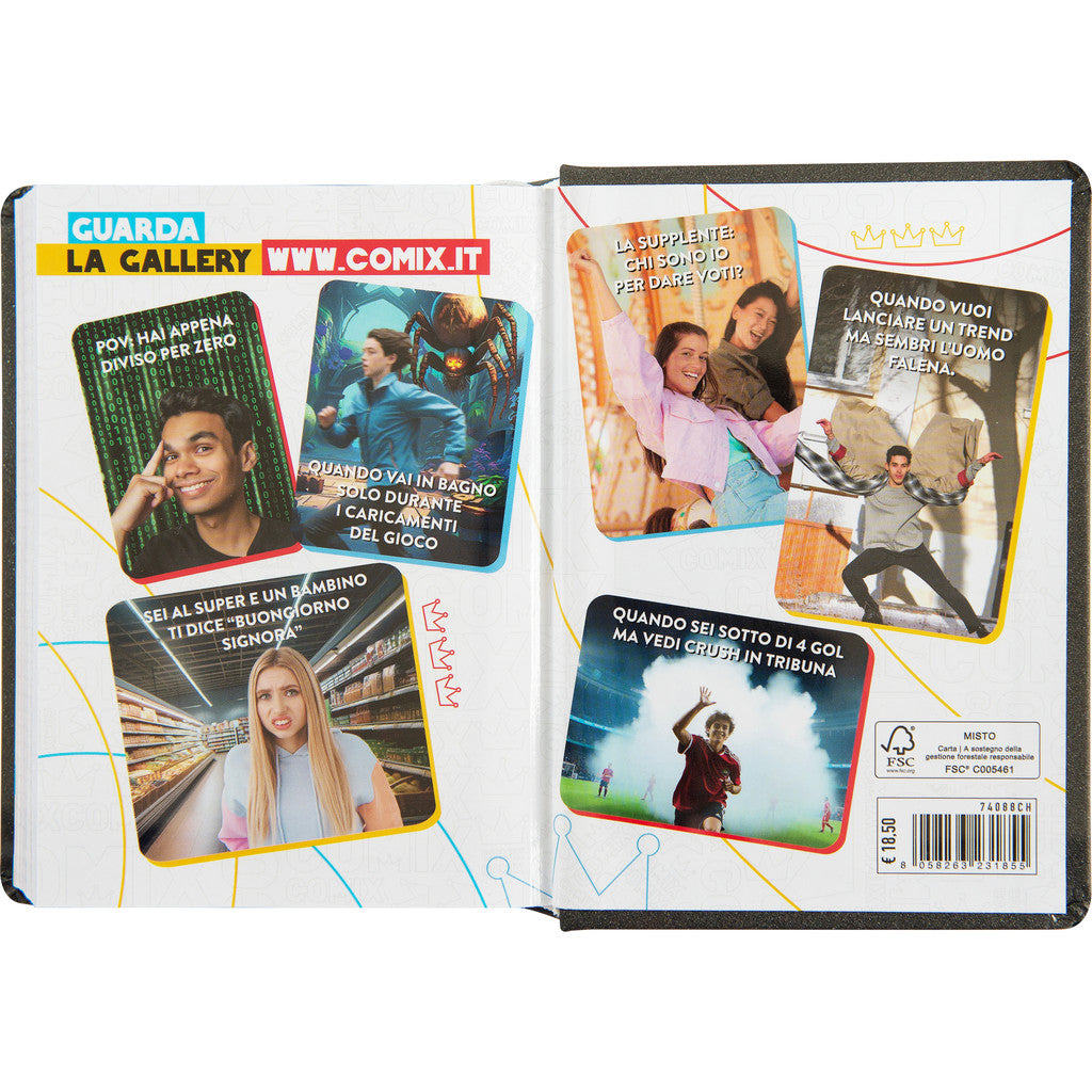 Diario 16 Mesi 2025/26 - COMIX - Giornaliero Mini