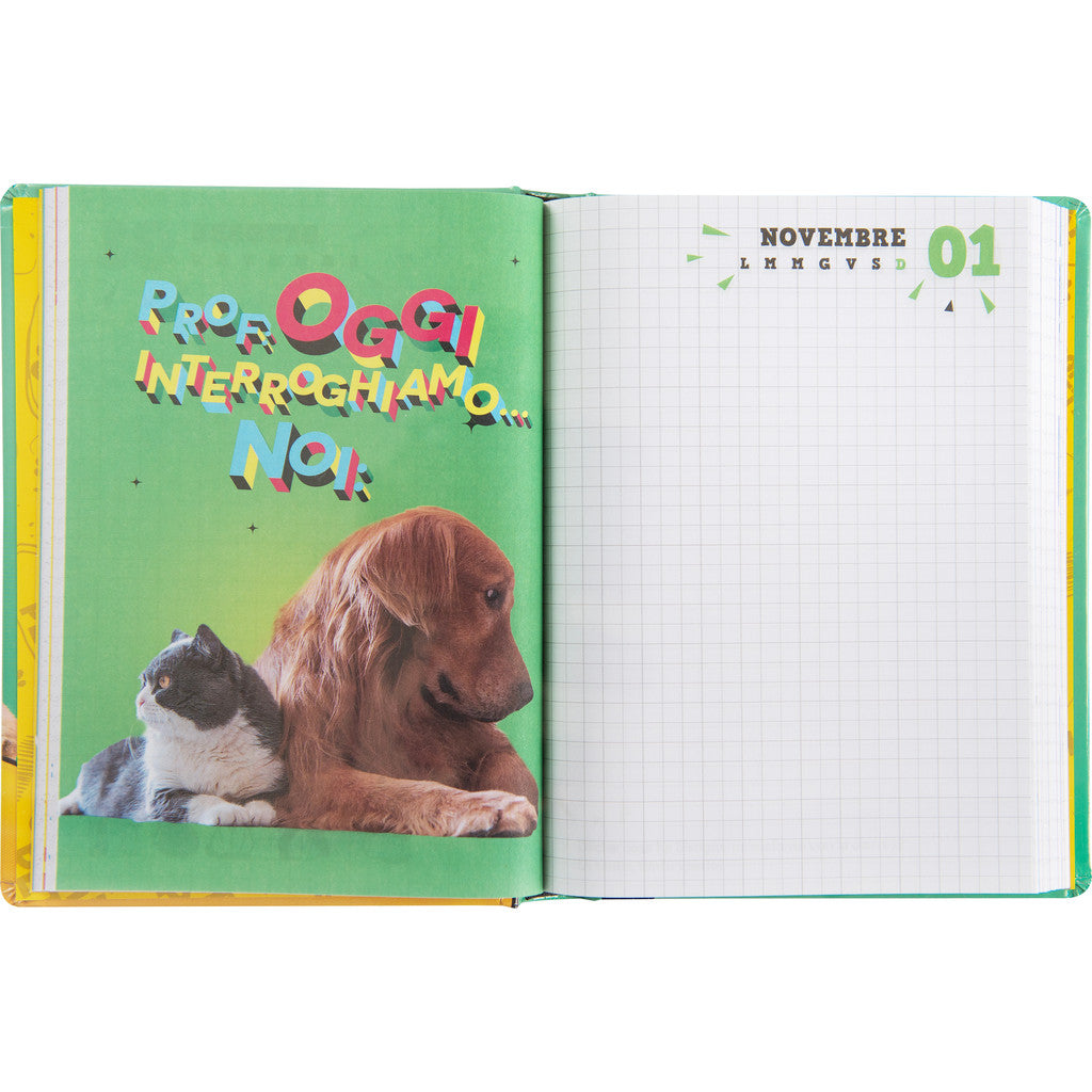 Diario 12 Mesi 2025/26 - COMIX Pets - Giornaliero Non Datato