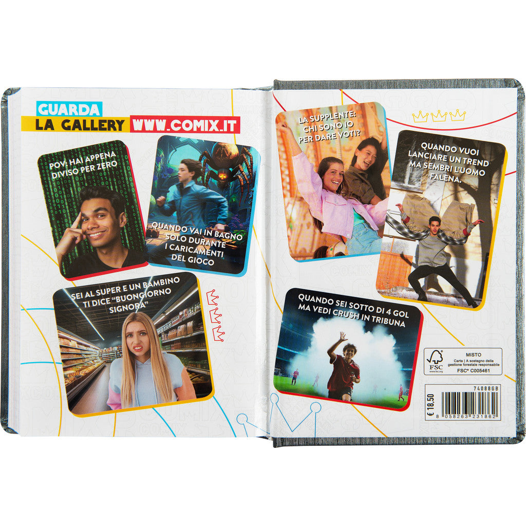 Diario 16 Mesi 2025/26 - COMIX - Giornaliero Standard