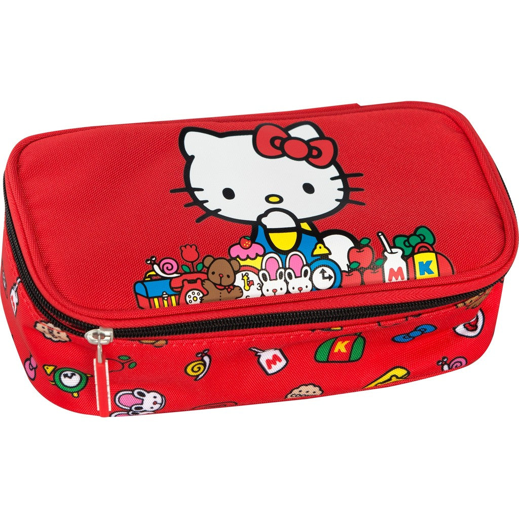 Astuccio ovale Hello kitty