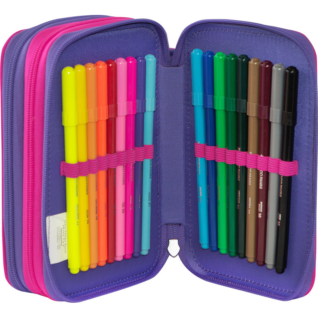 Astuccio 3 Zip COMIX Bright