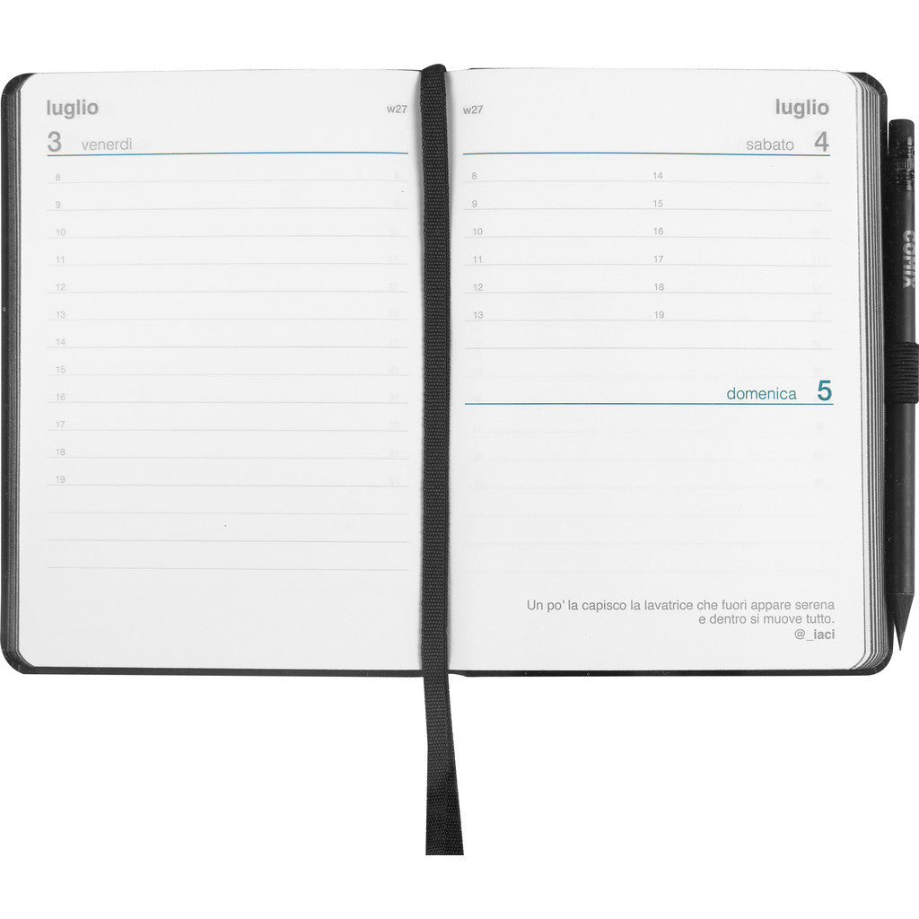 Agenda 12 Mesi 2026 Mini Giornaliera - Agende COMIX