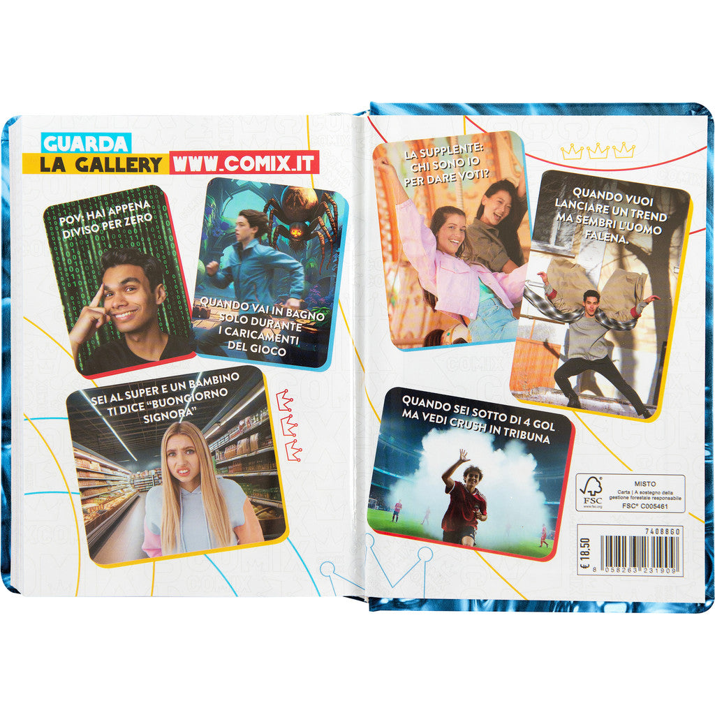 Diario 16 Mesi 2025/26 - COMIX - Giornaliero Standard