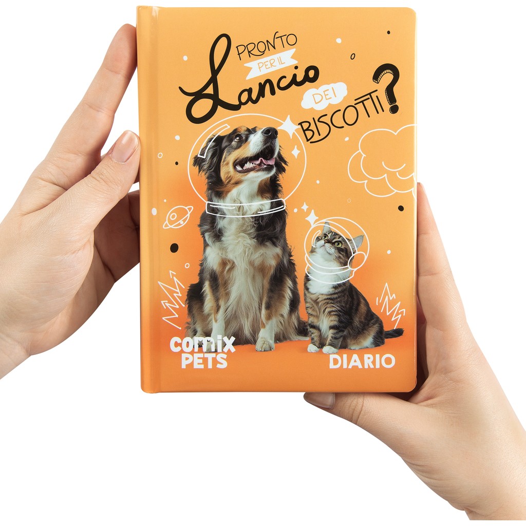 Diario 12 Mesi 2026/27 - COMIX Pets - Giornaliero Non Datato