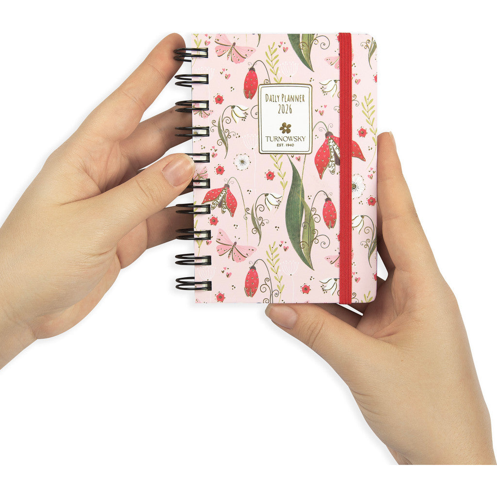 Agenda Spiralata 12 Mesi 2026 Mini Giornaliera - Turnowsky