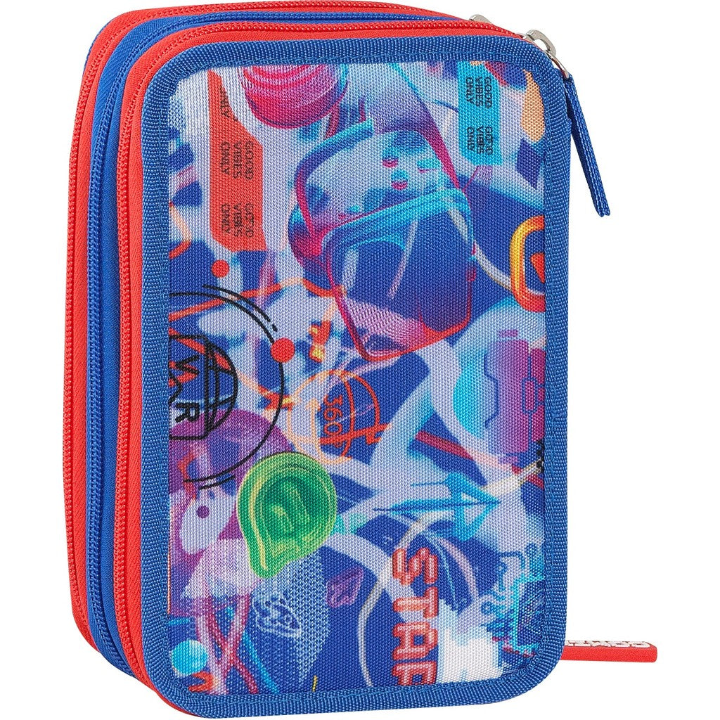 Astuccio 3 zip COMIX Bright