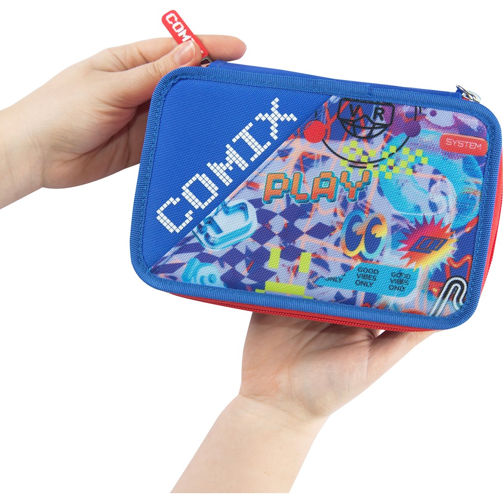 Astuccio 3 zip COMIX Bright