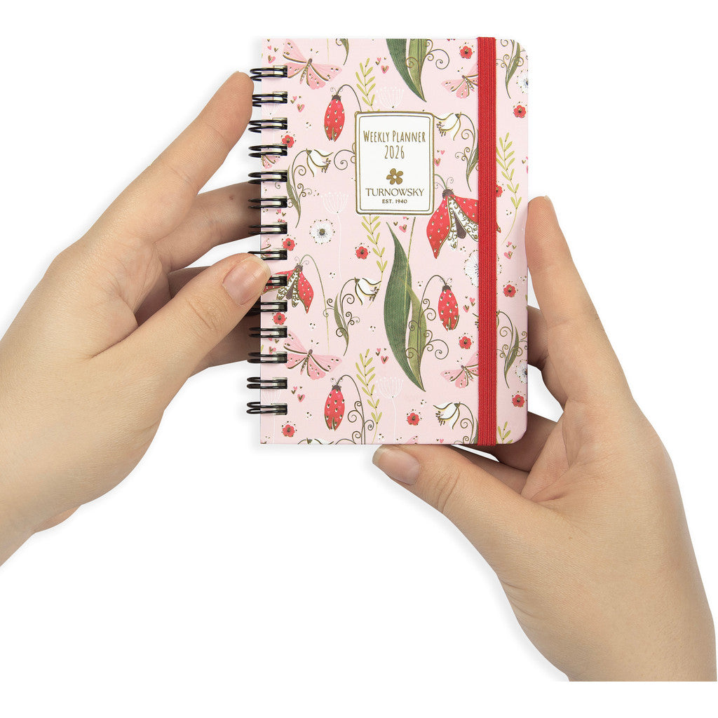 Agenda Spiralata 12 Mesi 2026 Mini Settimanale - Turnowsky