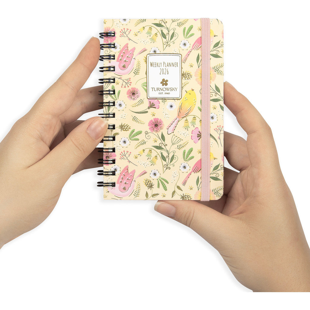 Agenda Spiralata 12 Mesi 2026 Mini Settimanale - Turnowsky