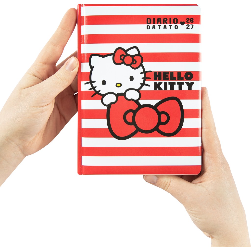 Diario 12 Mesi 2026/27 - Hello Kitty - Datato