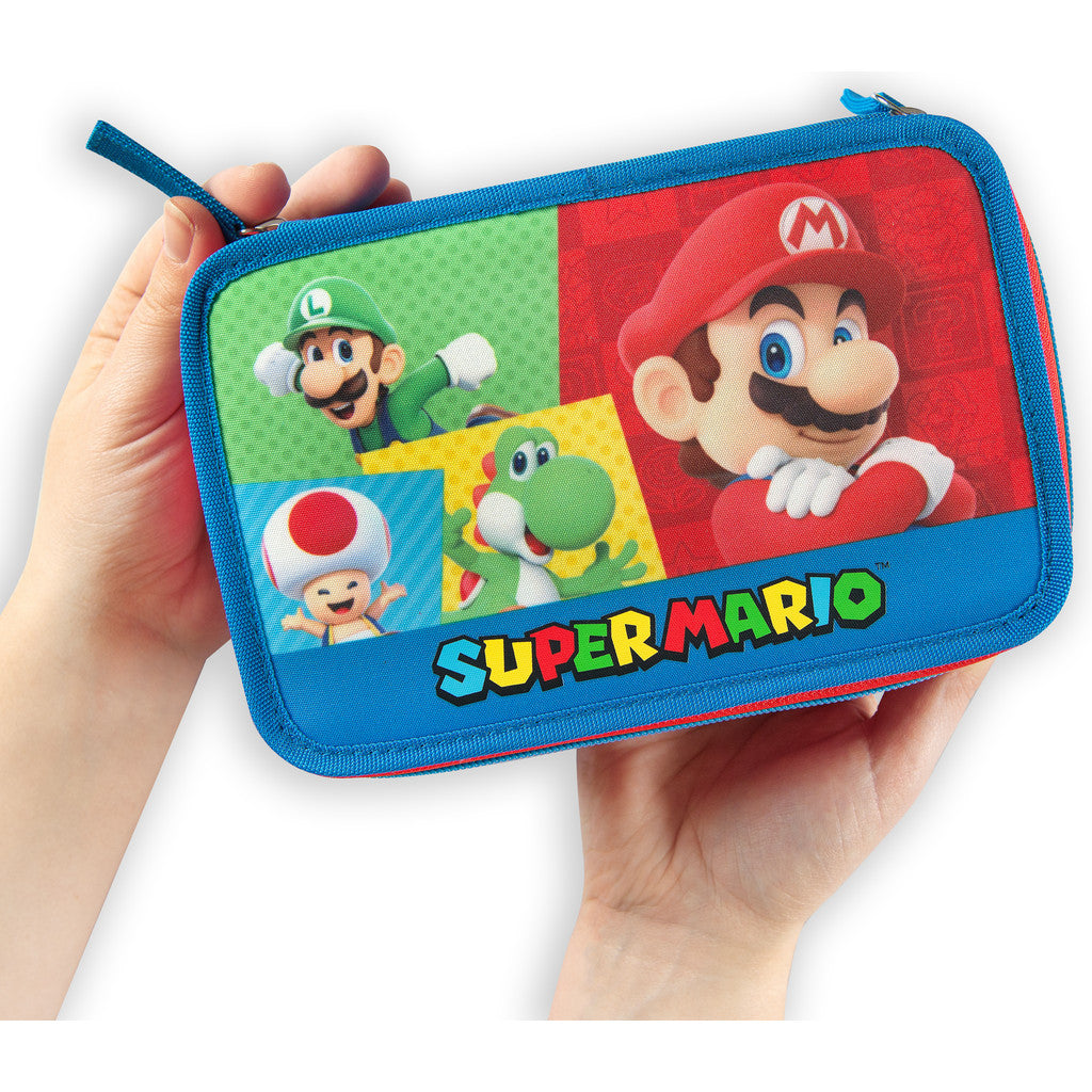 Astuccio 3 Zip Super Mario