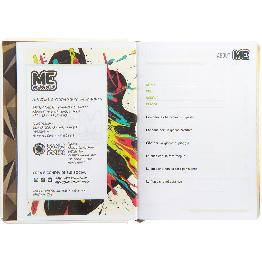 Diario 16 Mesi 2025/26 - ME - Giornaliero