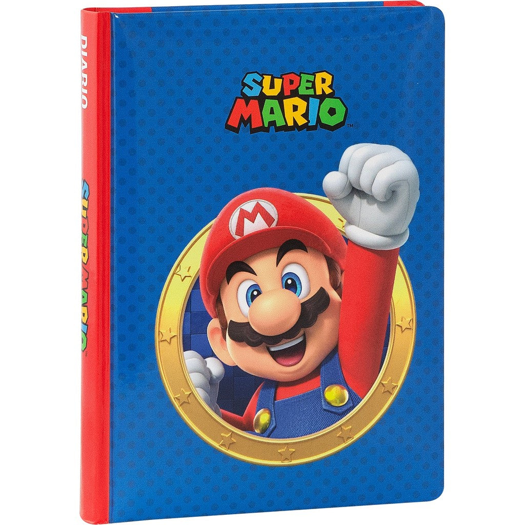 Diario 12 Mesi 2026/27 - Super Mario - Giornaliero Non Datato