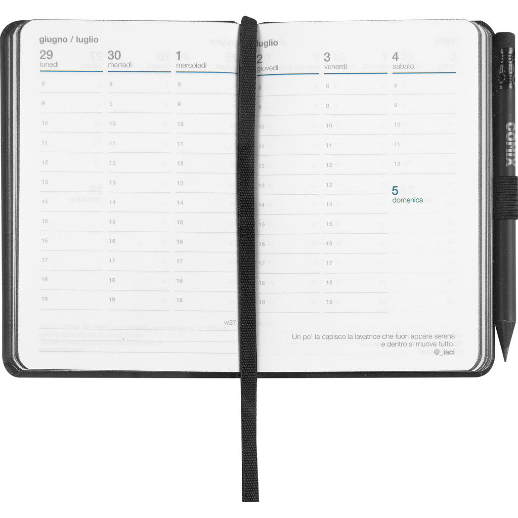 Agenda 12 Mesi 2026 Mini Settimanale - Agende COMIX