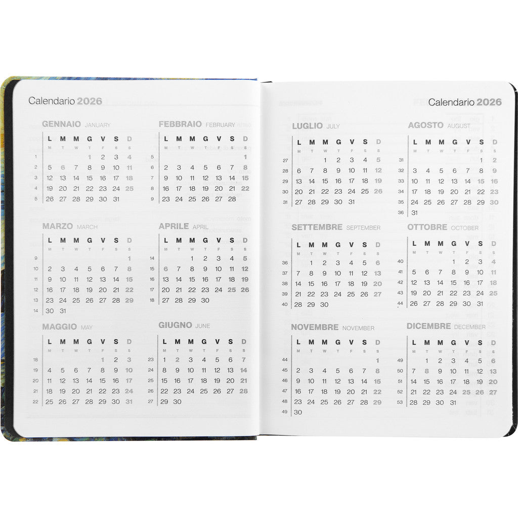 Agenda 12 Mesi 2026 Mini Giornaliera - Haltadefinizione
