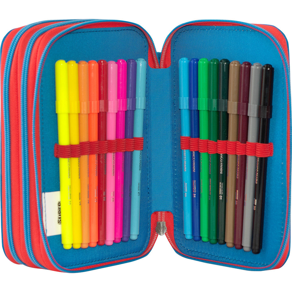 Astuccio 3 Zip Super Mario