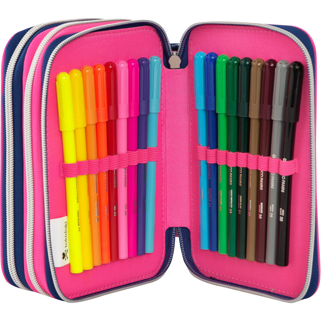 Astuccio 3 zip Tokidoki