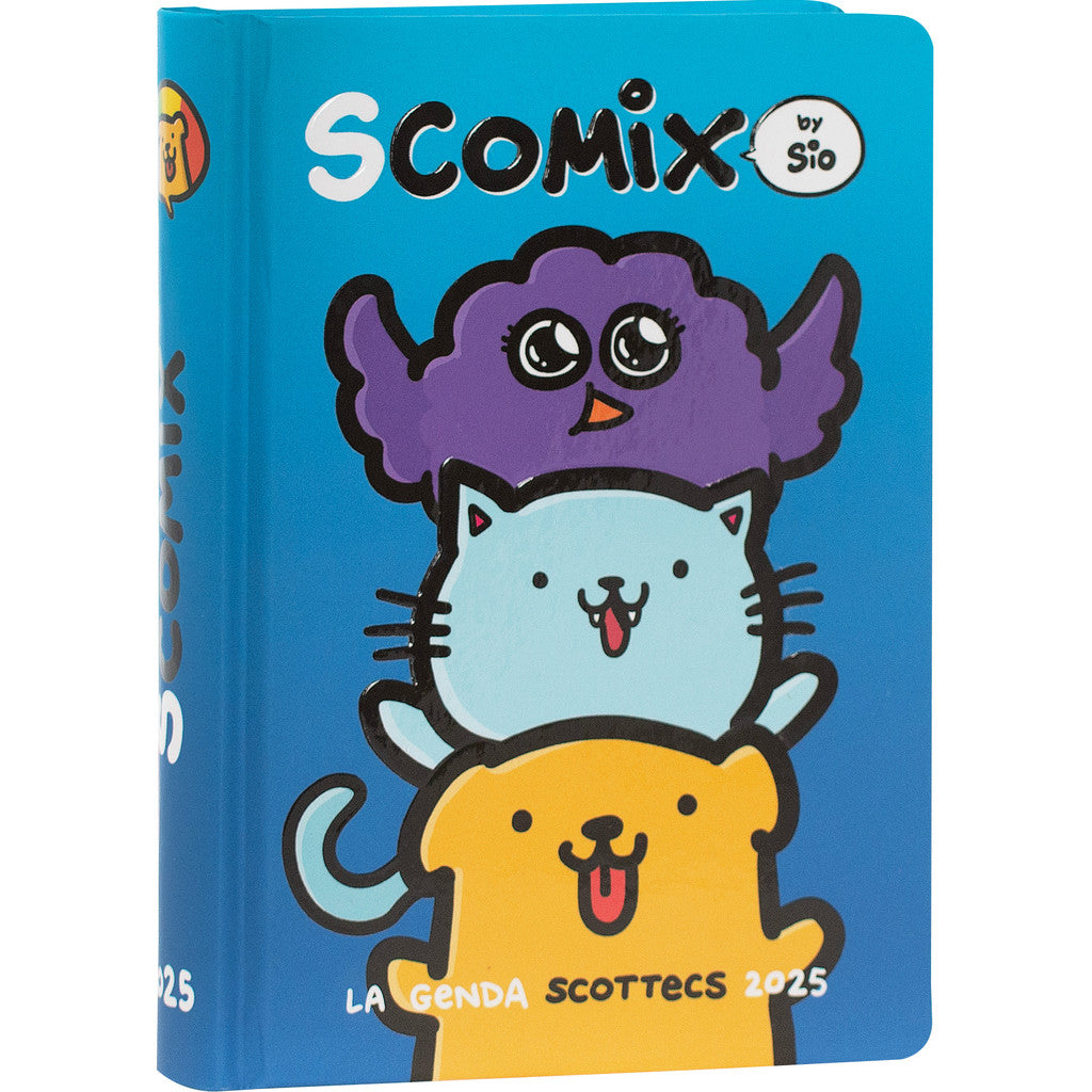 Diario 16 Mesi 2024/25 - COMIX Scottecs By Sio