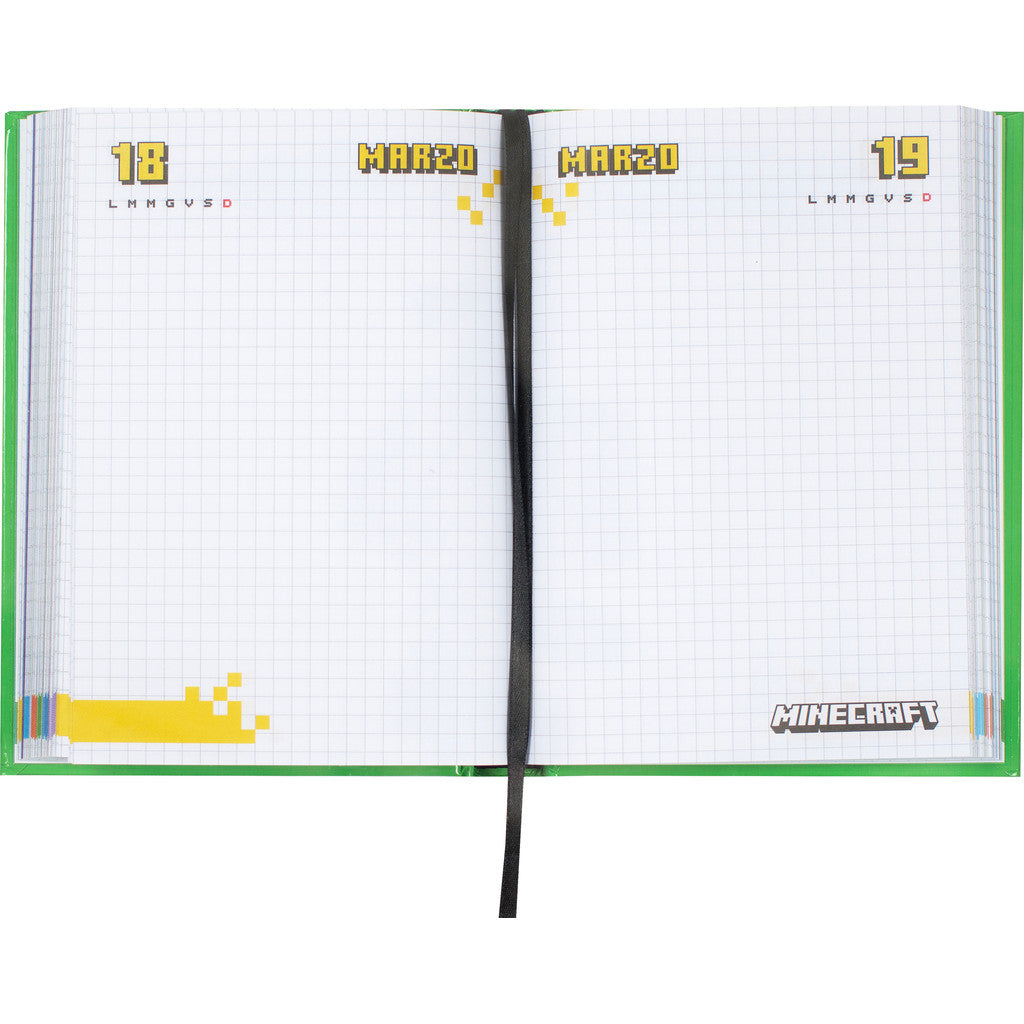 Diario 12 Mesi 2025/26 - Minecraft - Giornaliero Non Datato