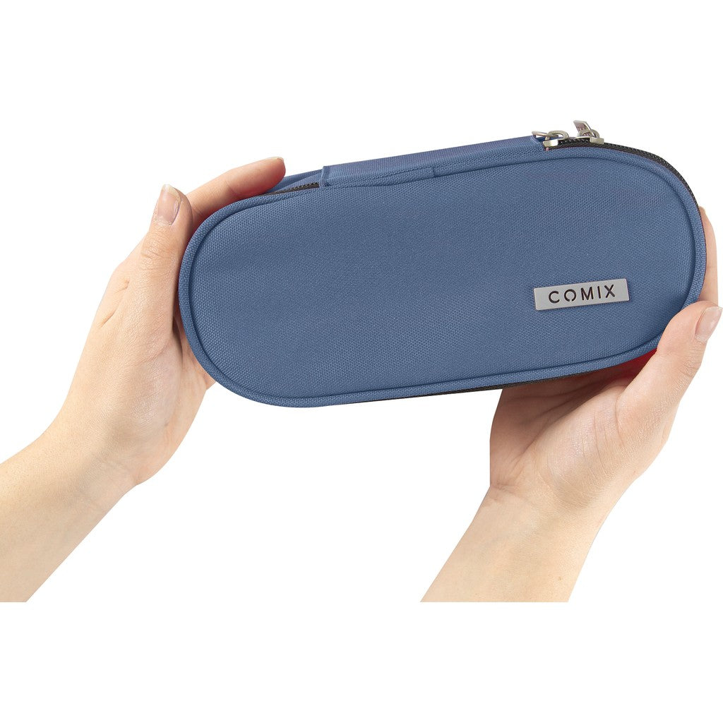 Astuccio ovale COMIX Monocolore