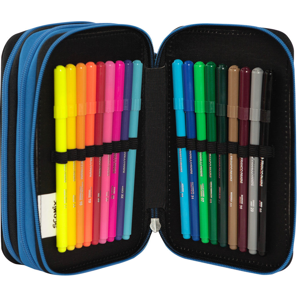 Astuccio 3 zip COMIX Scottecs by Sio