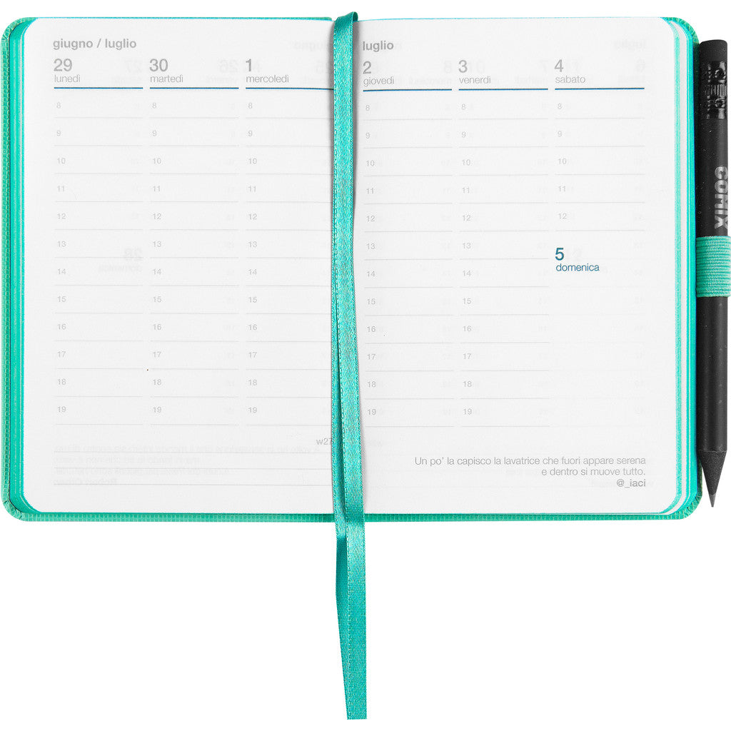 Agenda 12 Mesi 2026 Mini Settimanale - Agende COMIX