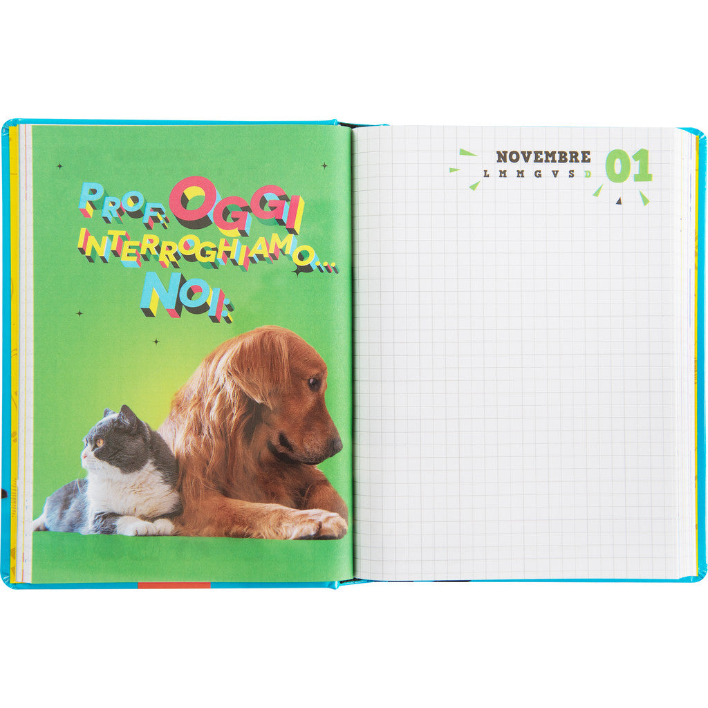 Diario 12 Mesi 2025/26 - COMIX Pets - Giornaliero Non Datato