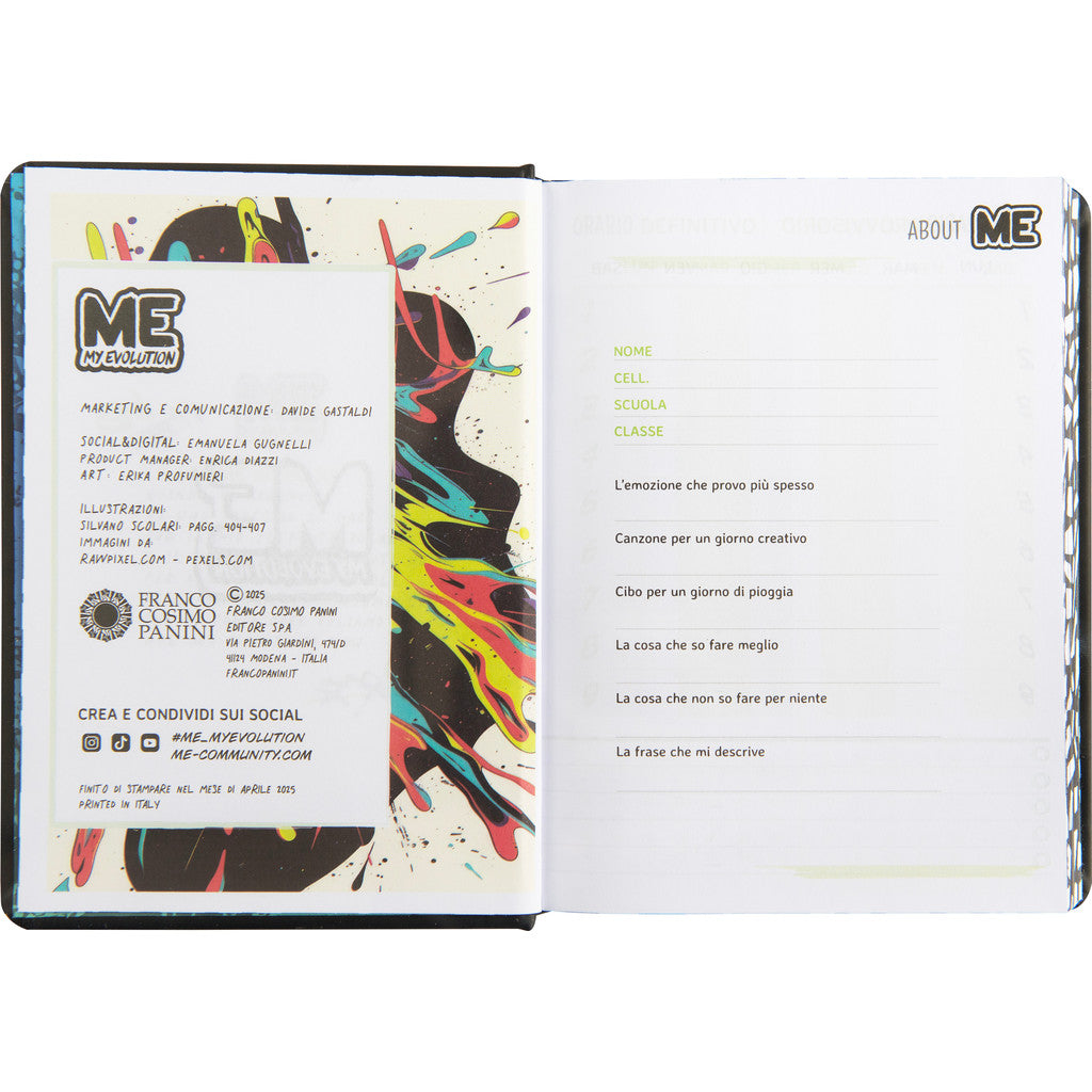 Diario 16 Mesi 2025/26 - ME - Giornaliero