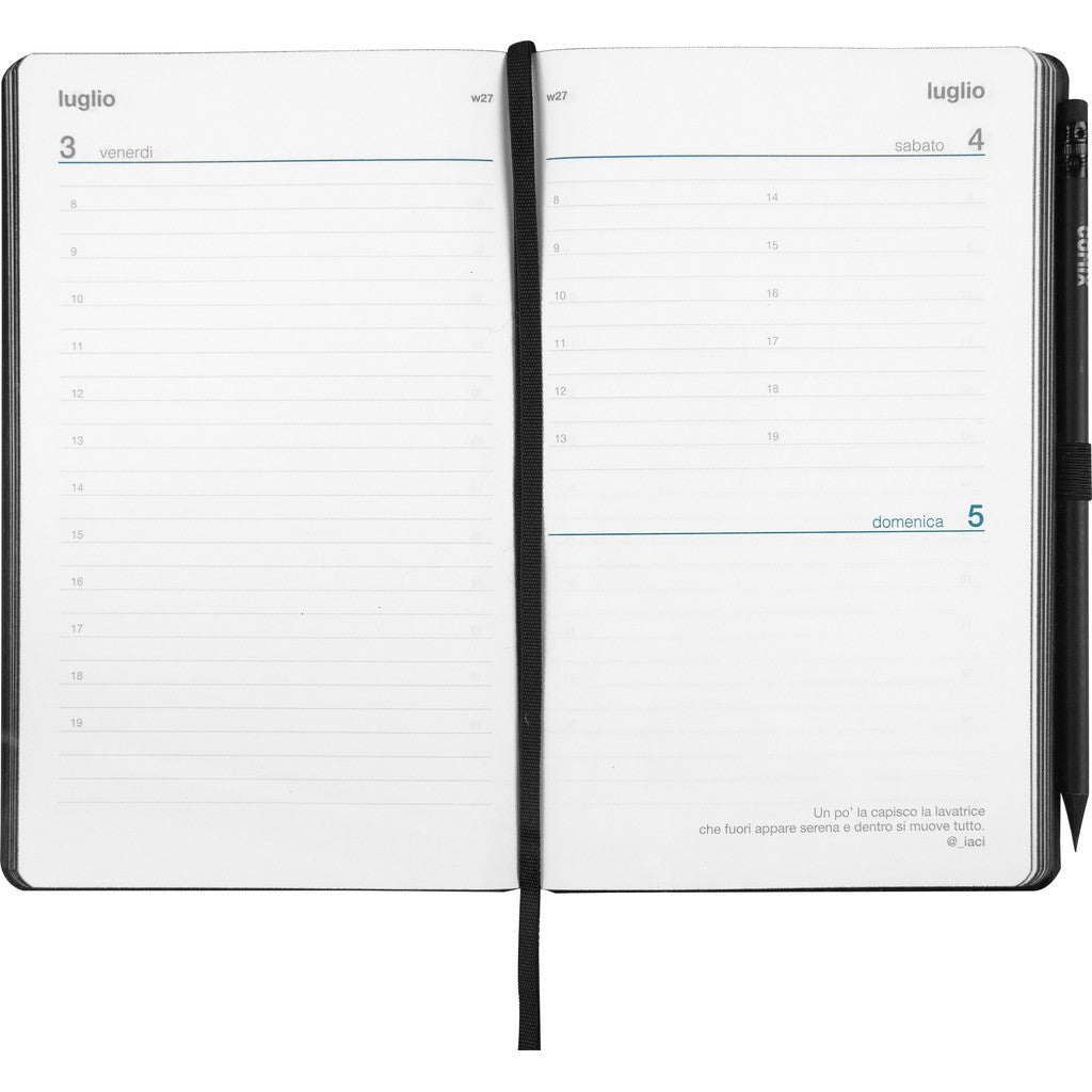 Agenda 12 Mesi 2026 Large Giornaliera - Agende COMIX