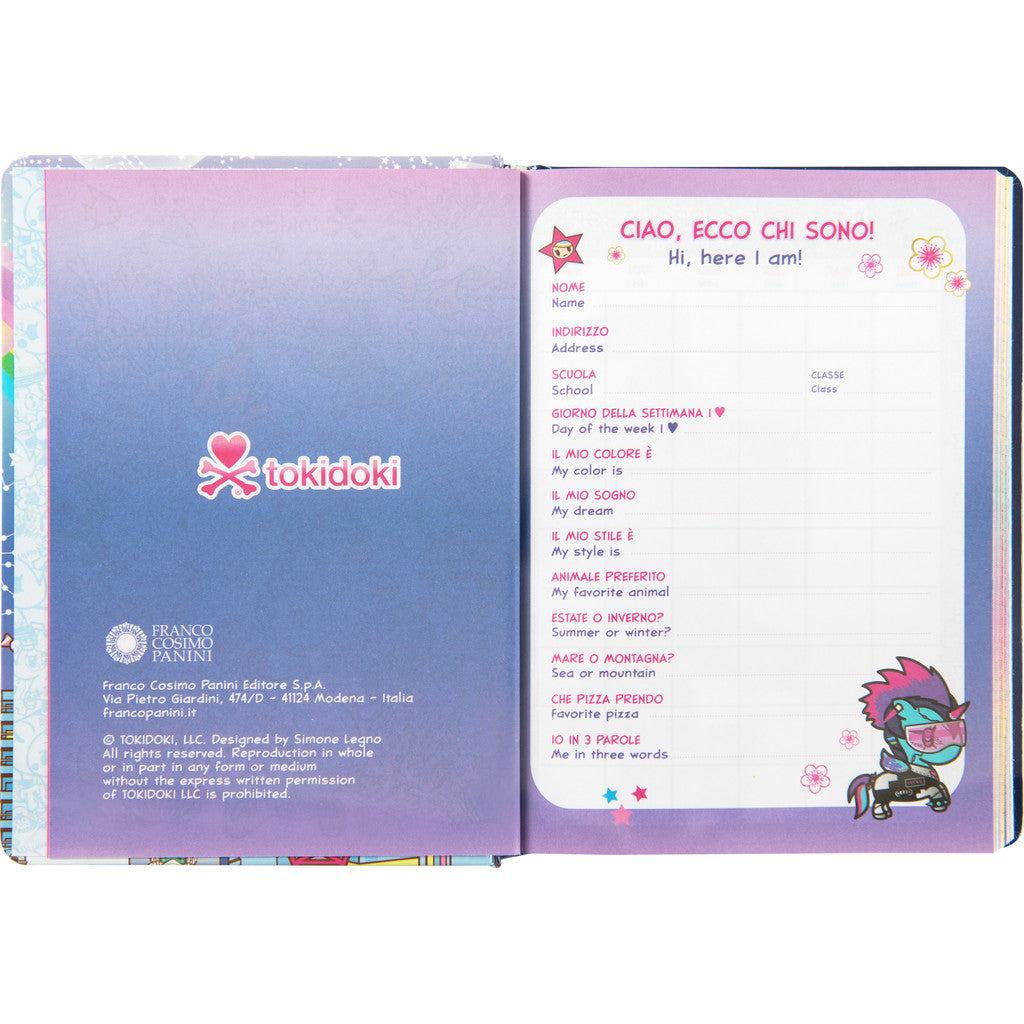 Diario 12 Mesi 2025/26 - Tokidoki - Giornaliero