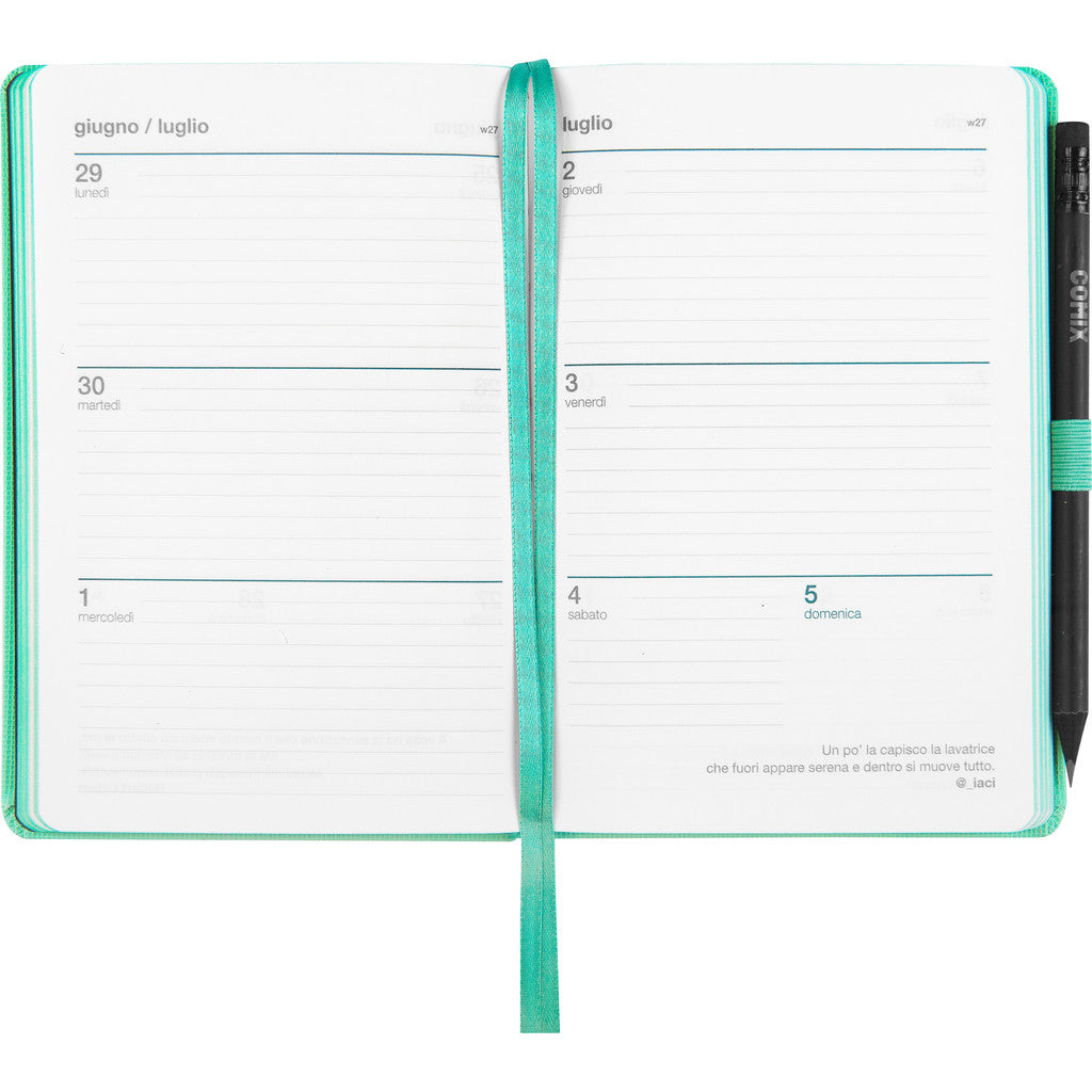 Agenda 12 Mesi 2026 Medium Settimanale - Agende COMIX