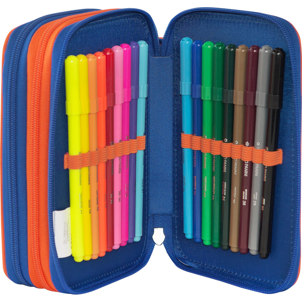 Astuccio 3 Zip COMIX Bright