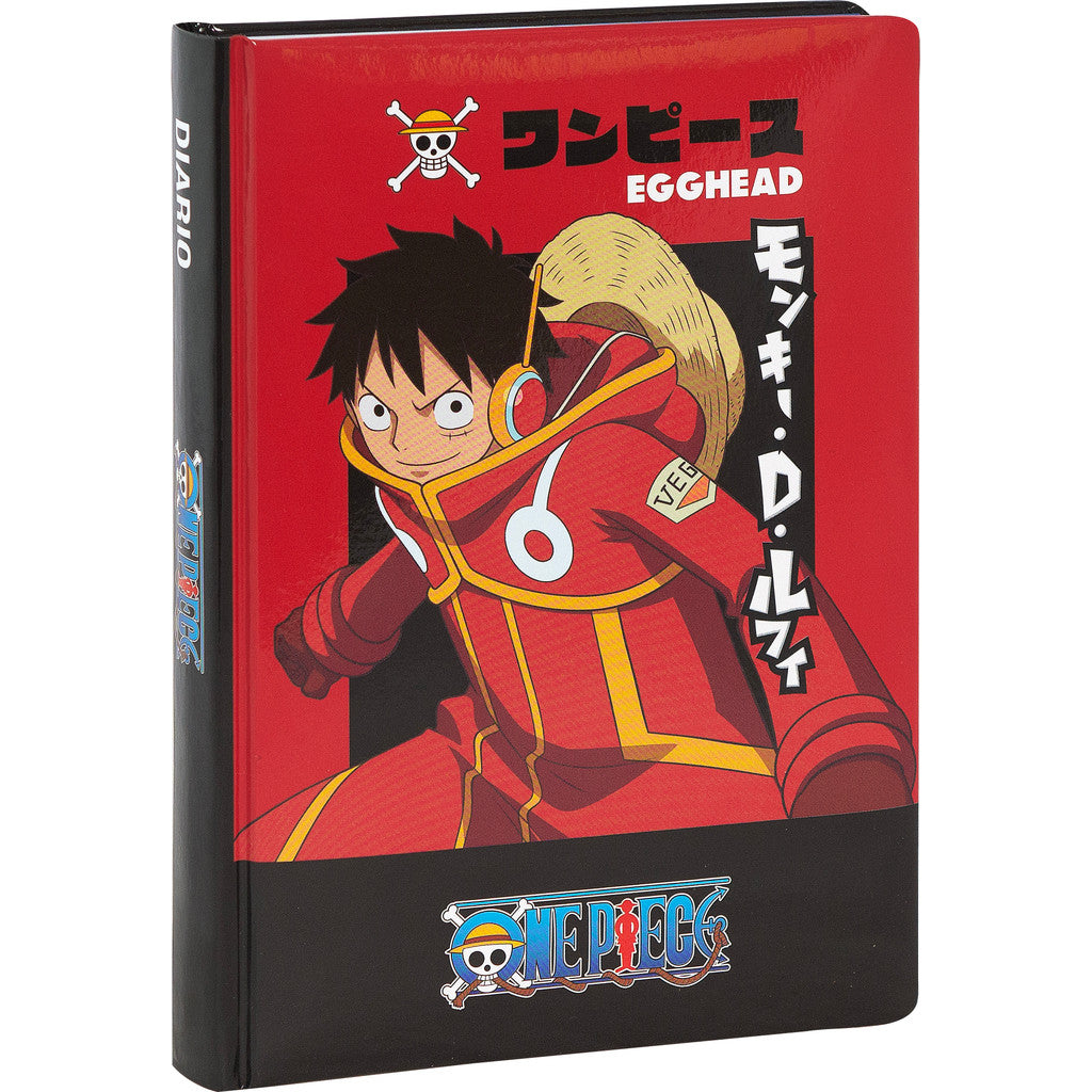 Diario 12 Mesi 2026/27 - One Piece - Giornaliero Non Datato