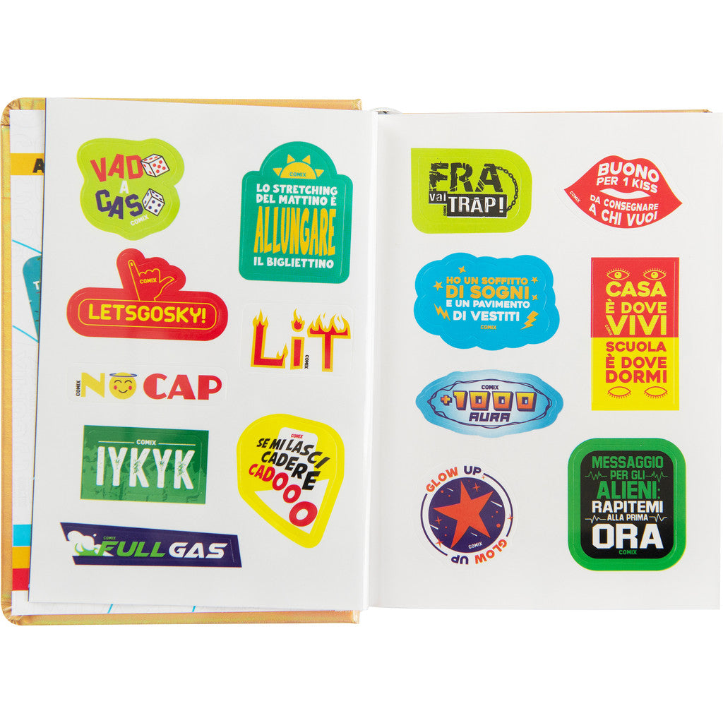 Diario 16 Mesi 2025/26 - COMIX - Giornaliero Standard