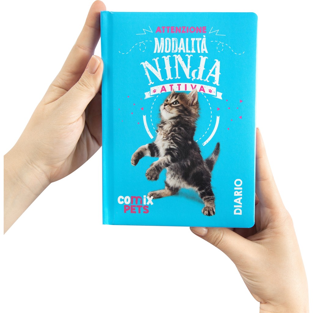 Diario 12 Mesi 2026/27 - COMIX Pets - Giornaliero Non Datato