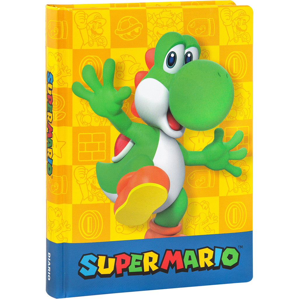 Diario 12 Mesi 2026/27 - Super Mario - Giornaliero Non Datato