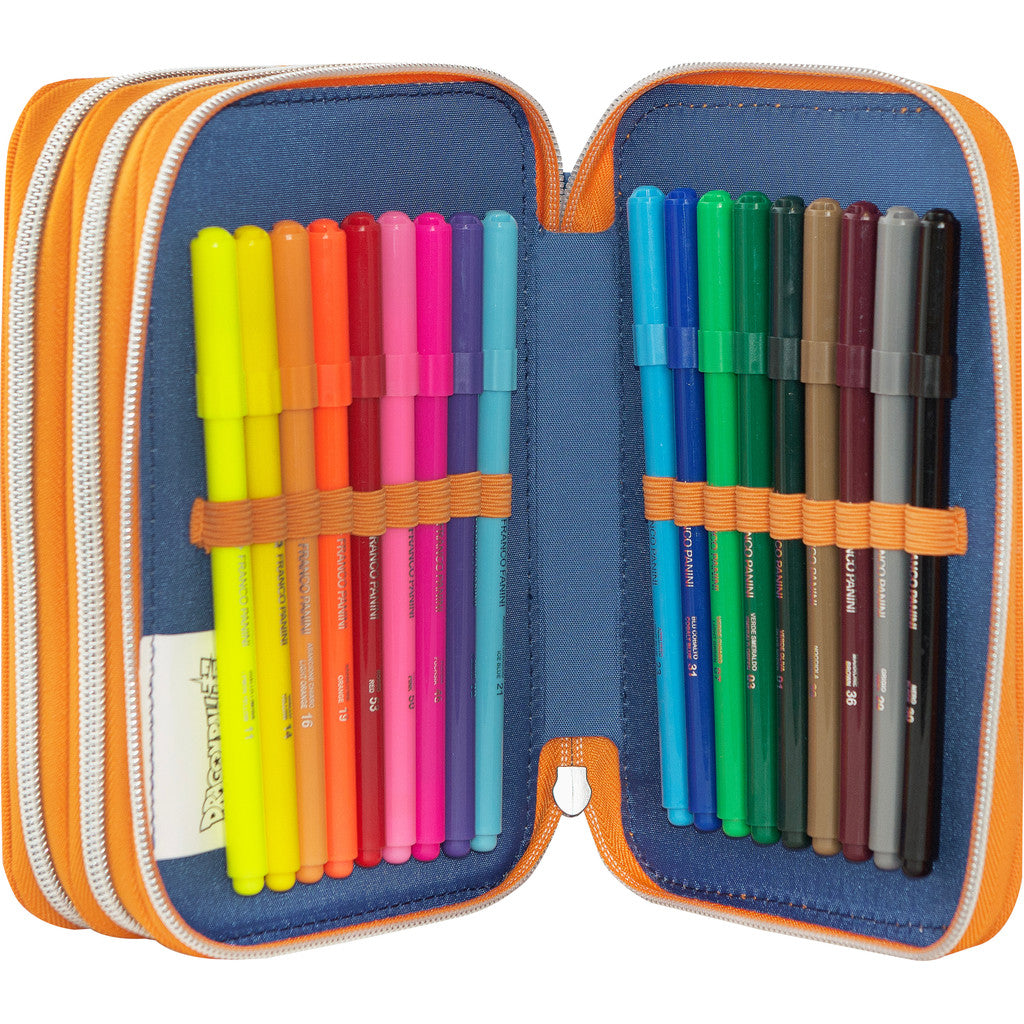 Astuccio 3 Zip Dragon Ball