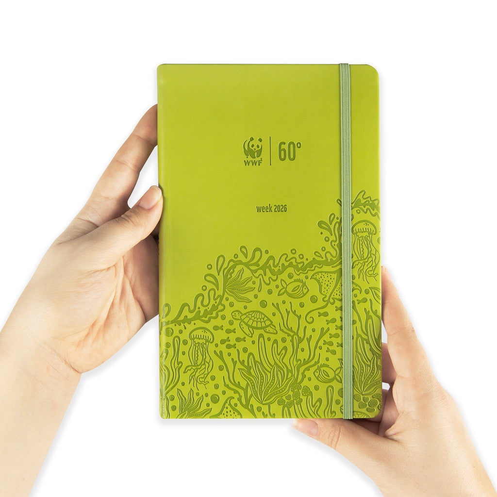 Agenda 12 Mesi 2026 Large Settimanale - WWF