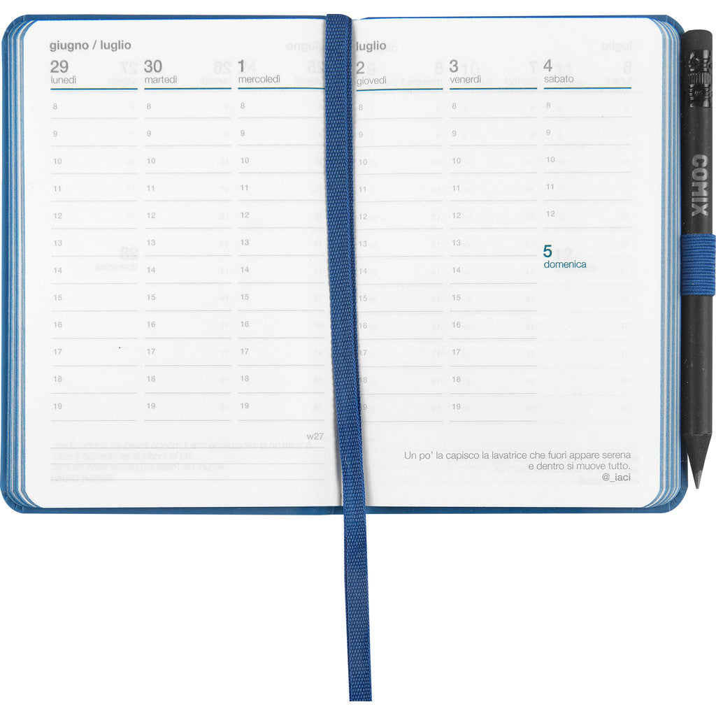 Agenda 12 Mesi 2026 Mini Settimanale - Agende COMIX