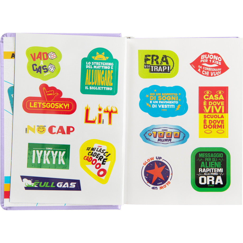 Diario 16 Mesi 2025/26 - COMIX - Giornaliero Mignon