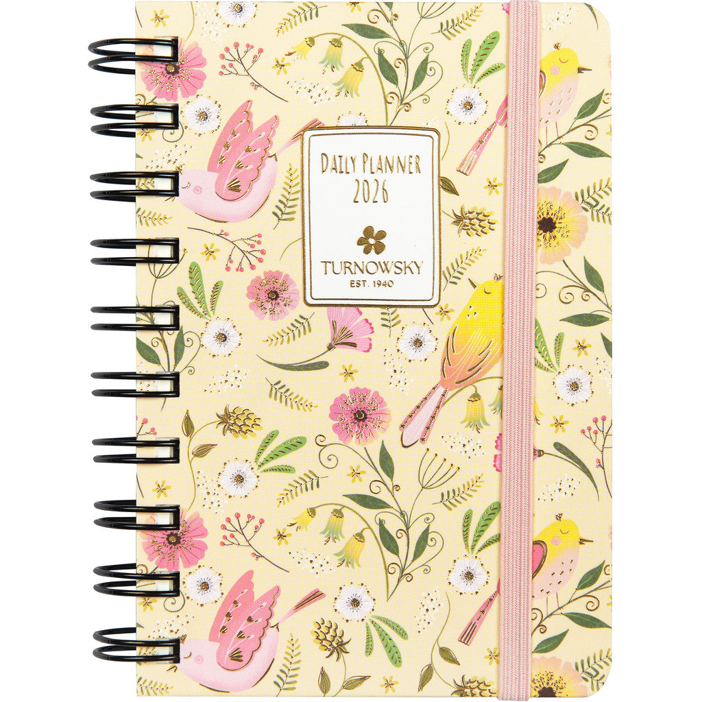 Agenda Spiralata 12 Mesi 2026 Mini Giornaliera - Turnowsky