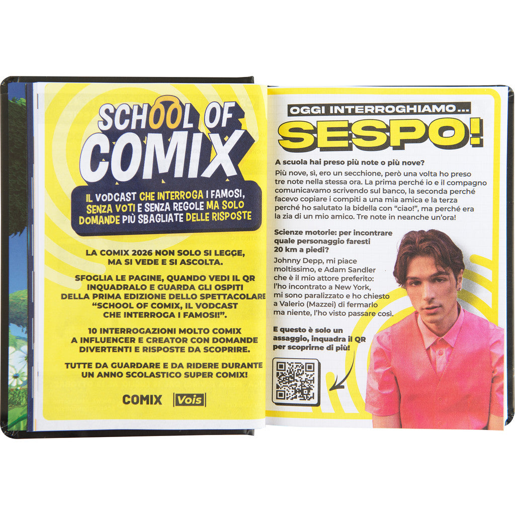 Diario 16 Mesi 2025/26 - COMIX PlayStation - Giornaliero Medium