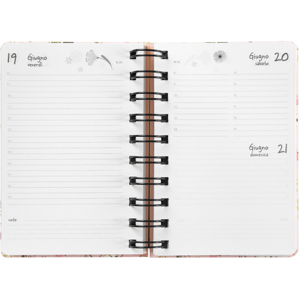 Agenda Spiralata 12 Mesi 2026 Mini Giornaliera - Turnowsky