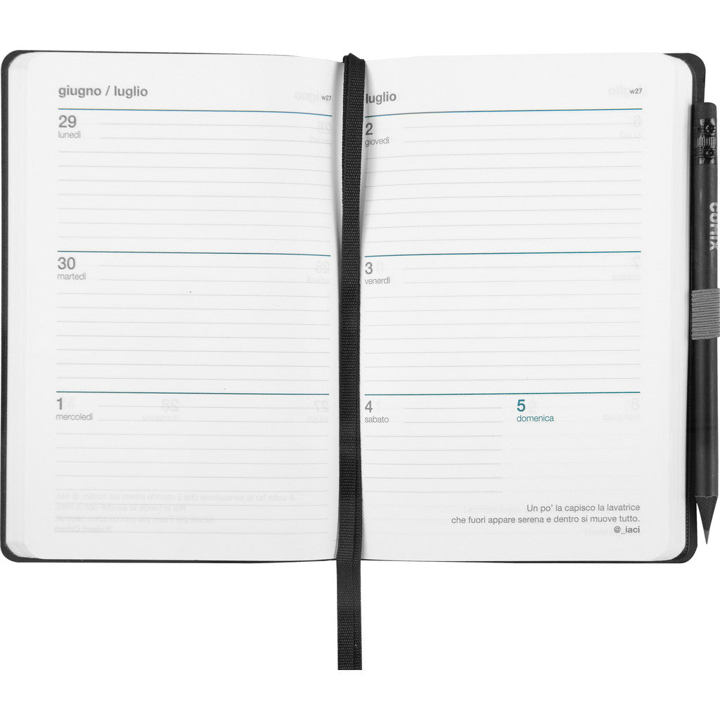 Agenda 12 Mesi 2026 Medium Settimanale - COMIX Special