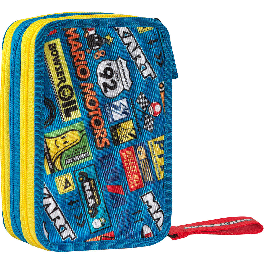 Astuccio 3 Zip Mario Kart