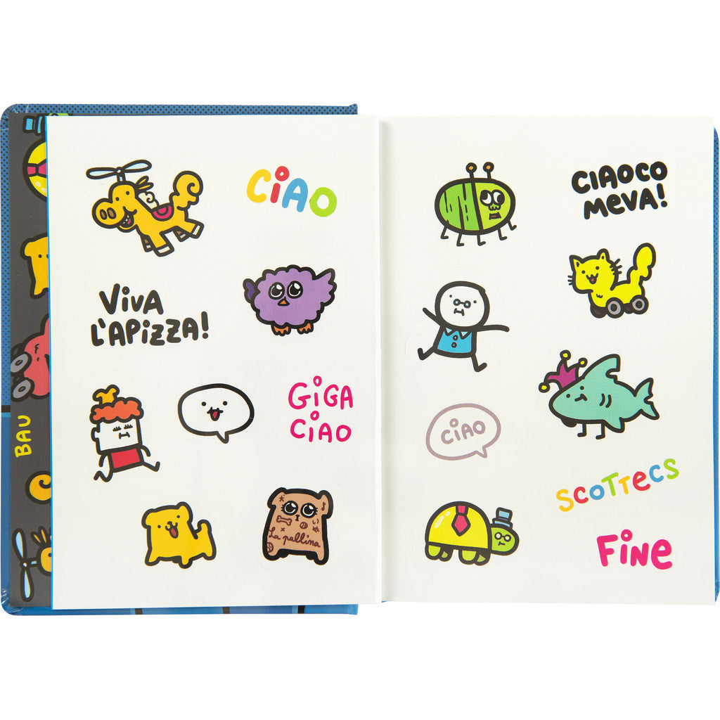 Diario 16 Mesi 2025/26 - COMIX Scottecs By Sio - Giornaliero