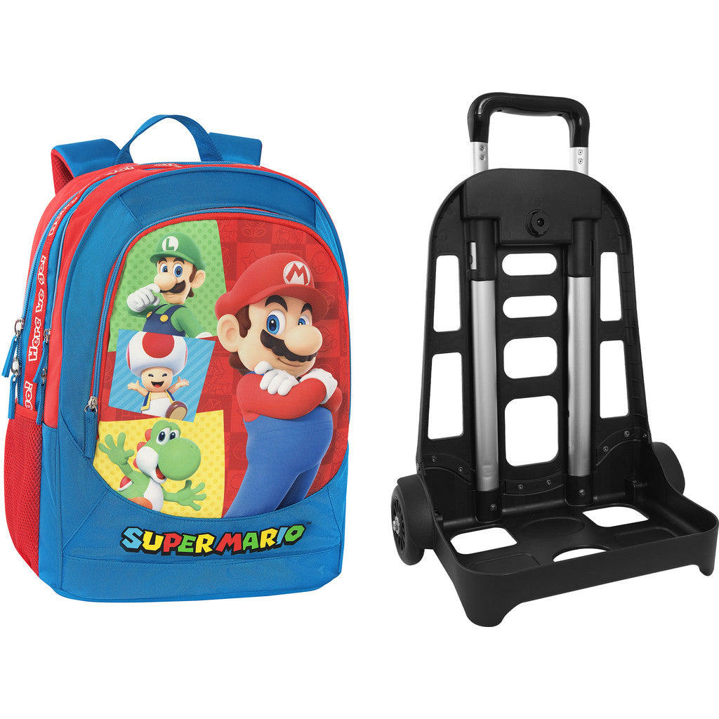 Zaino Trolley Staccabile Super Mario