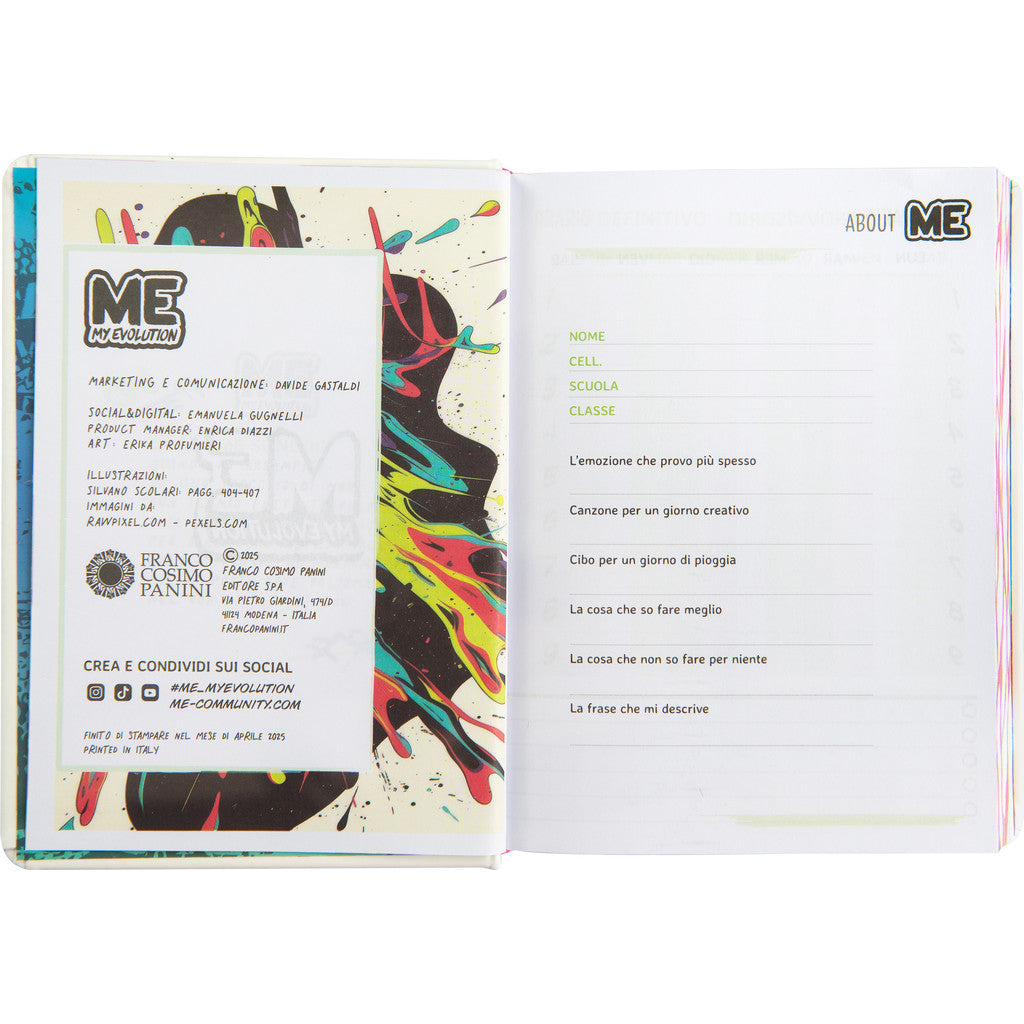 Diario 16 Mesi 2025/26 - Me - Giornaliero