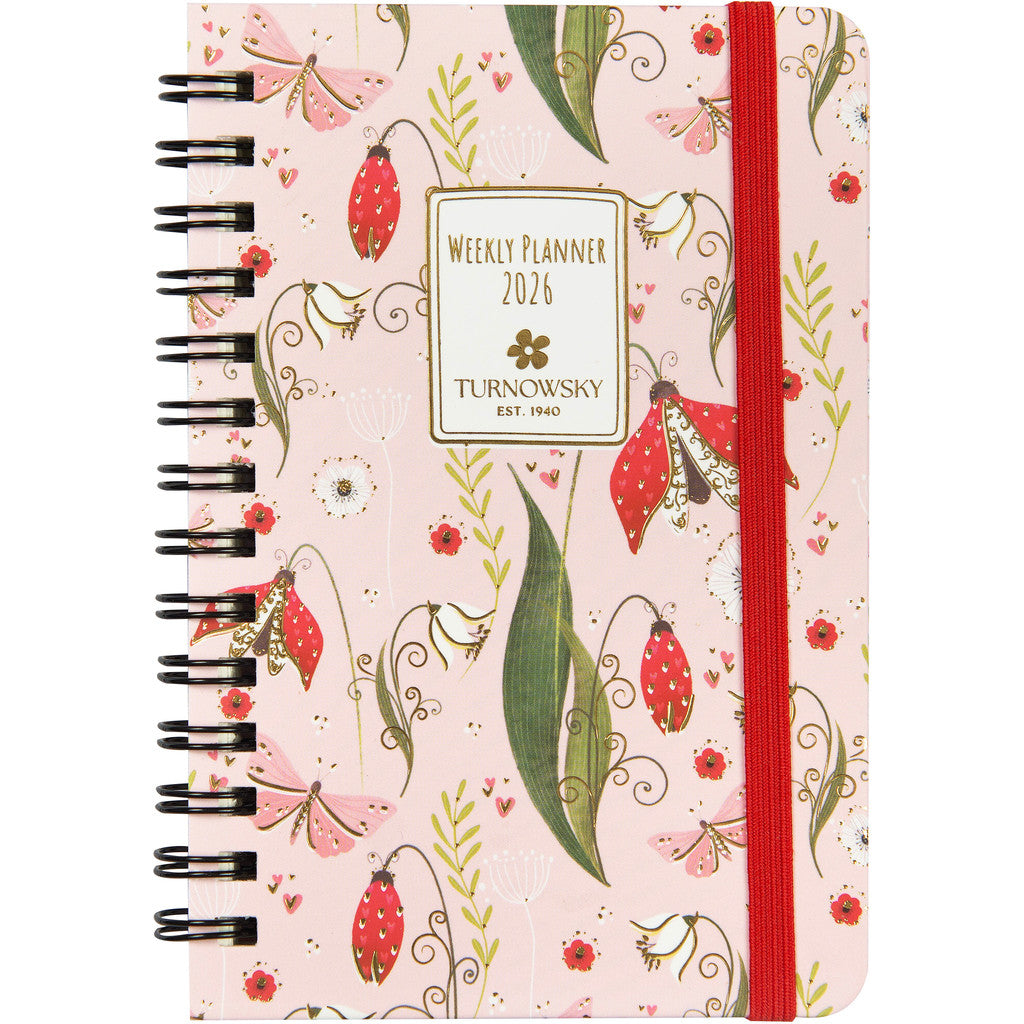 Agenda Spiralata 12 Mesi 2026 Mini Settimanale - Turnowsky